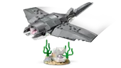 Fierce Shark with a Treasure Chest