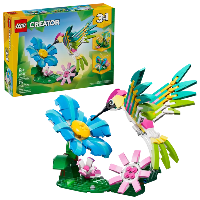 Wild Animals: Colorful Hummingbird