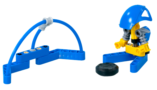 Blue Player &amp; Goal