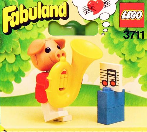 Pierre Pig and His Tuba