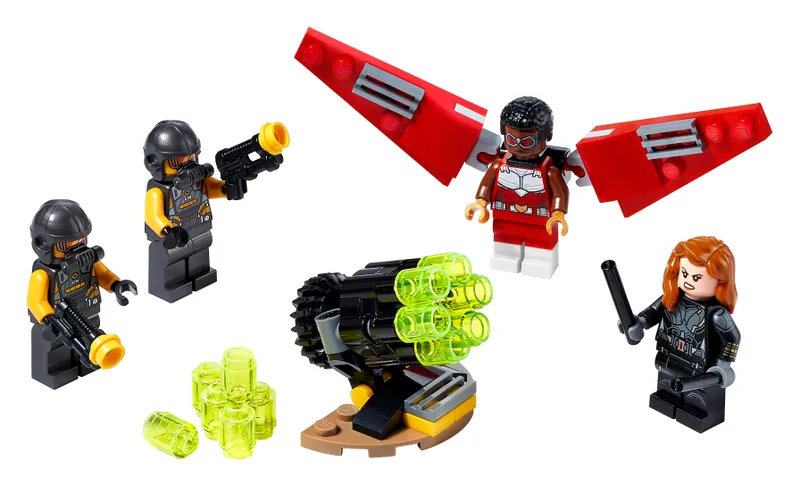 Falcon &amp; Black Widow Team Up