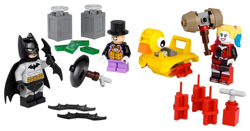 Batman vs. The Penguin &amp; Harley Quinn