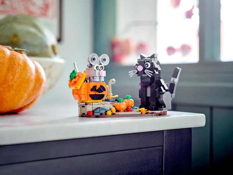 Halloween Cat &amp; Mouse