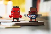 Captain America &amp; Red Hulk Figures
