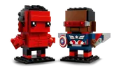 Captain America &amp; Red Hulk Figures