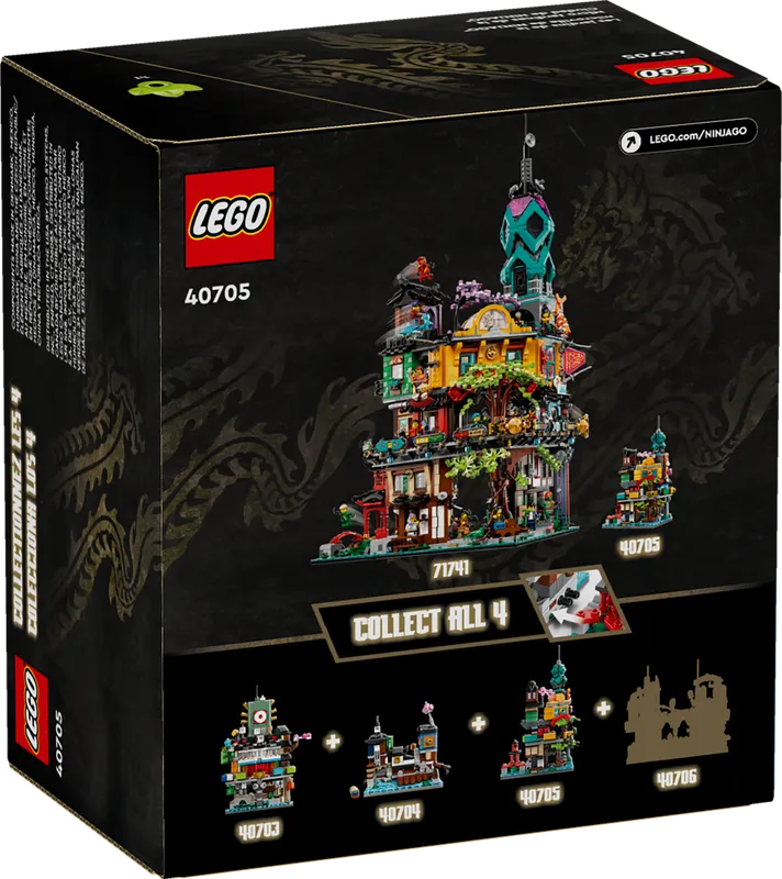 Micro NINJAGO City Gardens