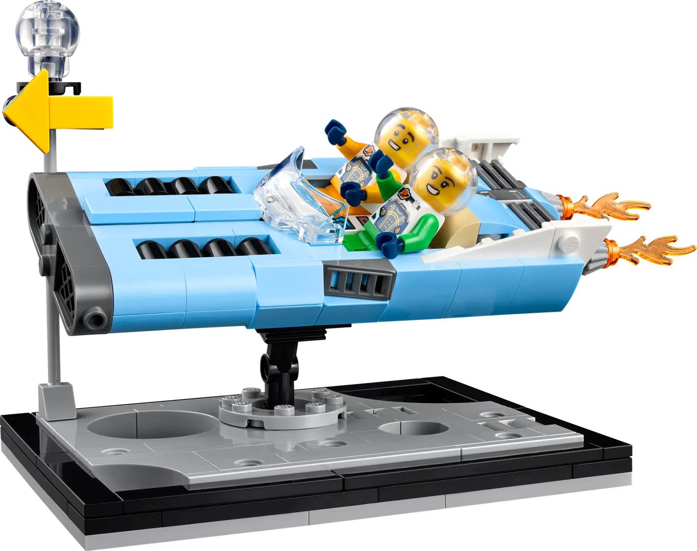 Flying Moon Car