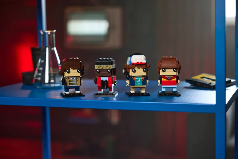 Mike, Dustin, Lucas and Will Figures