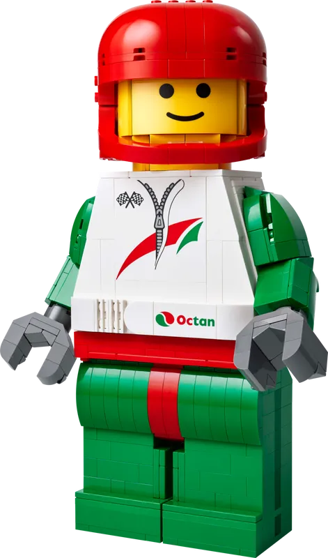 Up-Scaled Racing Driver Minifigure