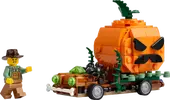 Jack-o'-Lantern Pickup Truck