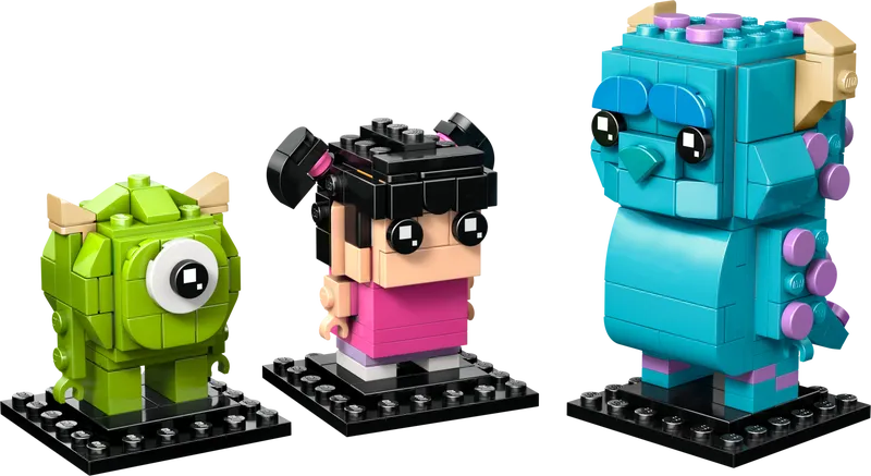 Sulley, Mike and Boo Figures