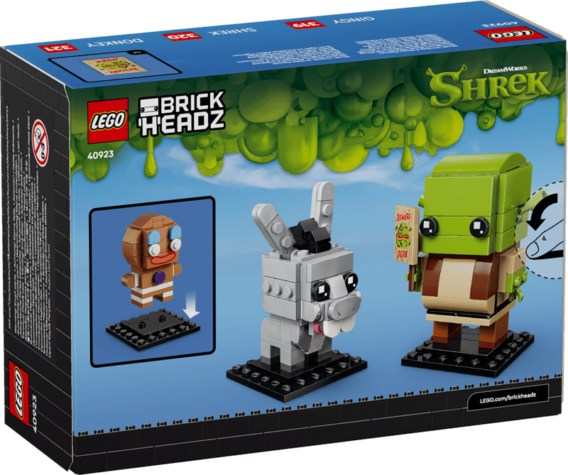 Shrek, Donkey &amp; Gingy Figures