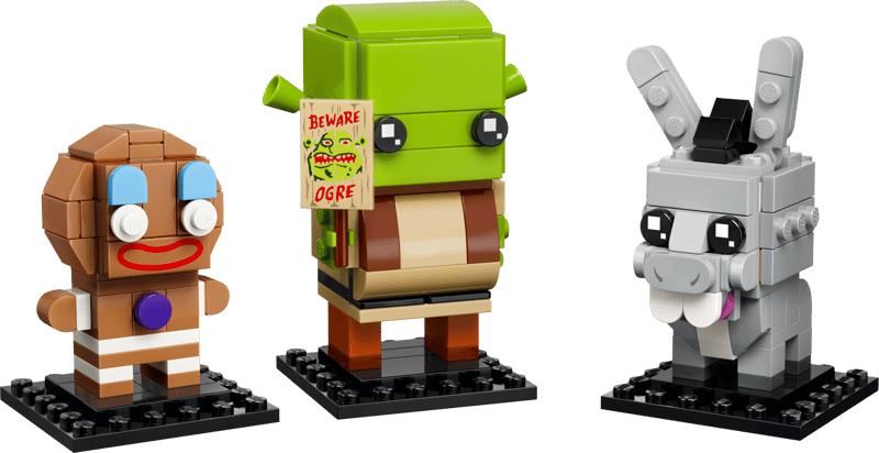 Shrek, Donkey &amp; Gingy Figures