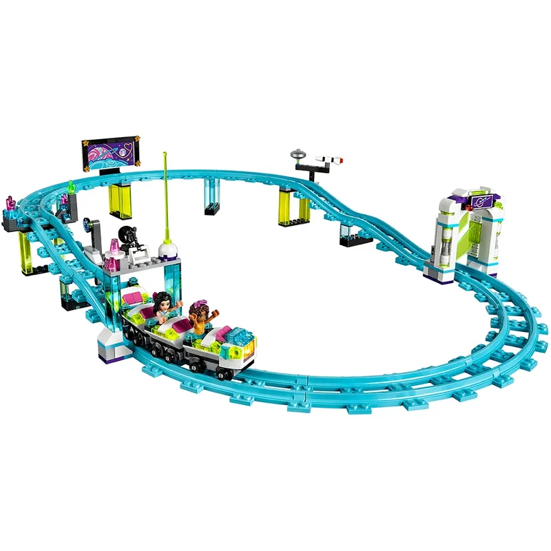 Amusement Park Roller Coaster