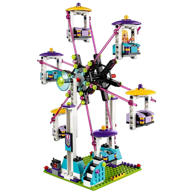 Amusement Park Roller Coaster
