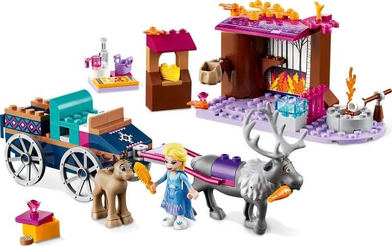 Elsa's Wagon Adventure