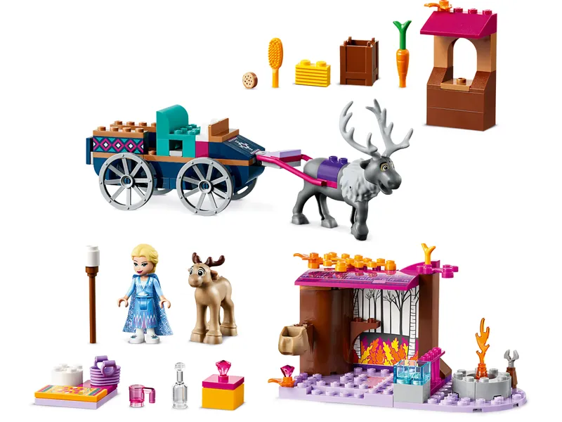 Elsa's Wagon Adventure