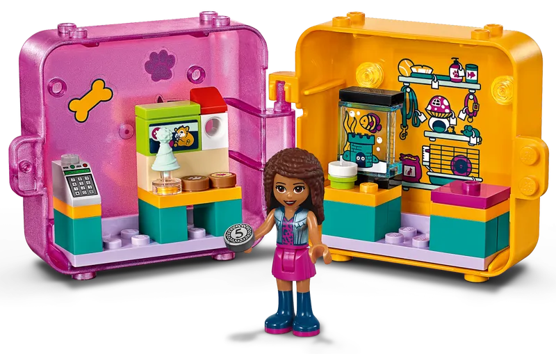 Andrea's Shopping Play Cube
