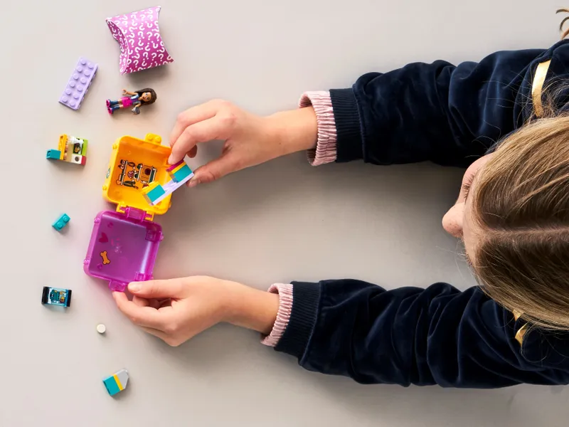 Andrea's Shopping Play Cube