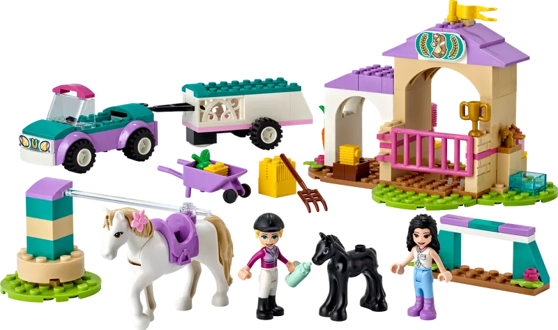 Horse Training and Trailer