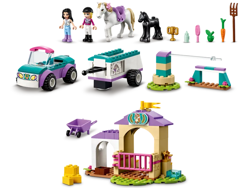Horse Training and Trailer