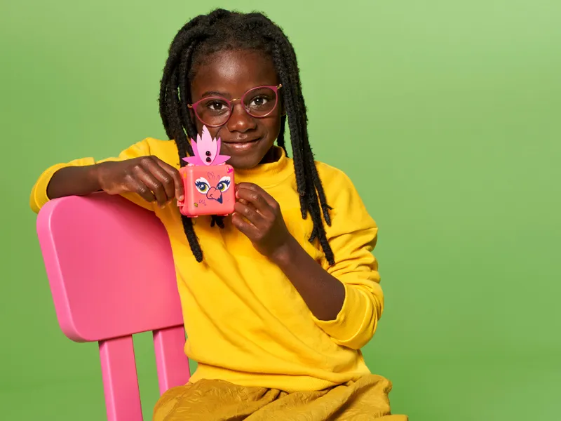 Olivia's Flamingo Cube