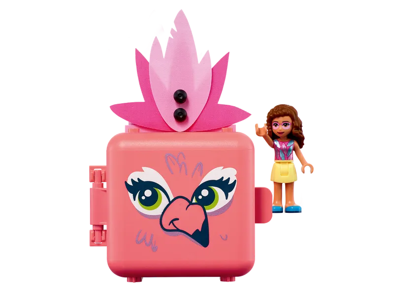 Olivia's Flamingo Cube