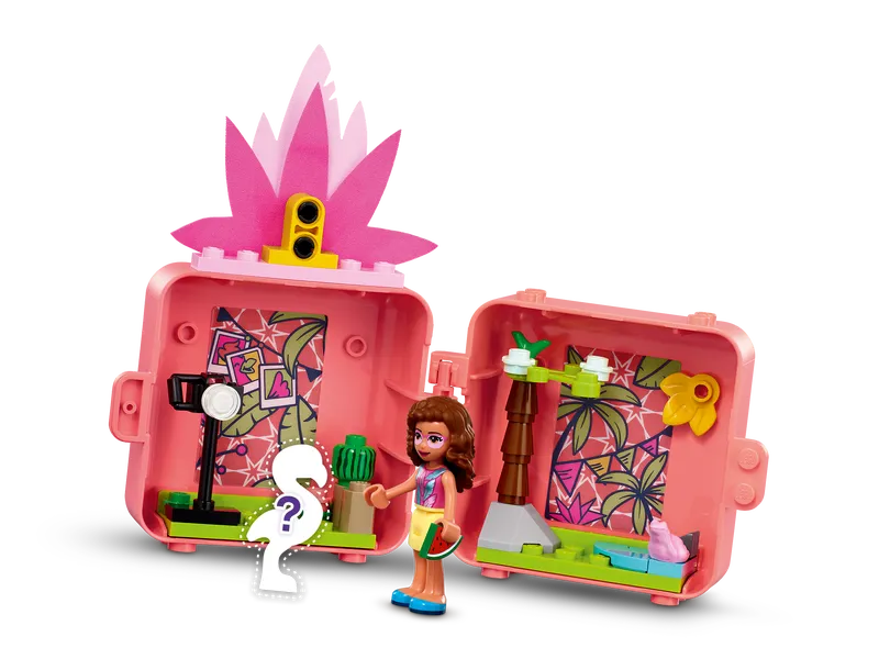 Olivia's Flamingo Cube
