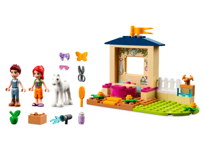 Pony-Washing Stable