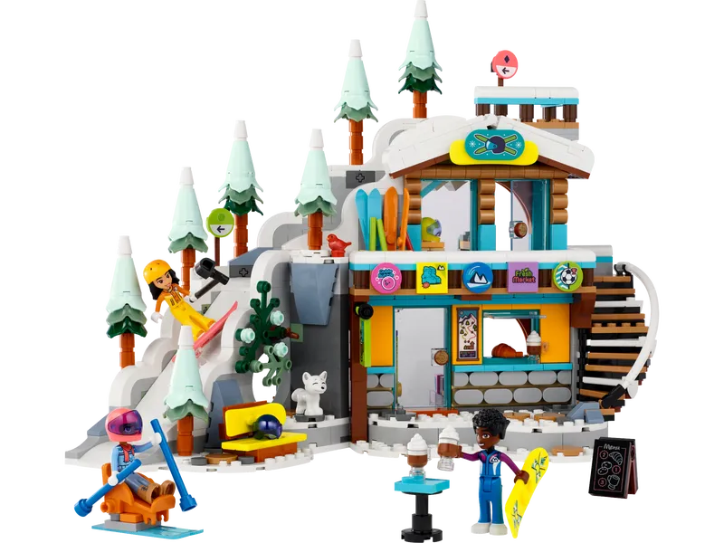 Holiday Ski Slope and Café