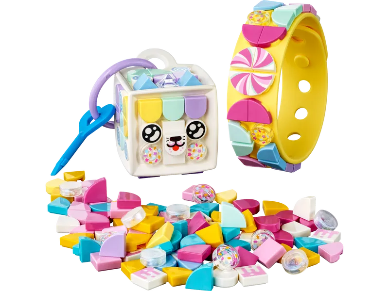 Candy Kitty Bracelet &amp; Bag Tag