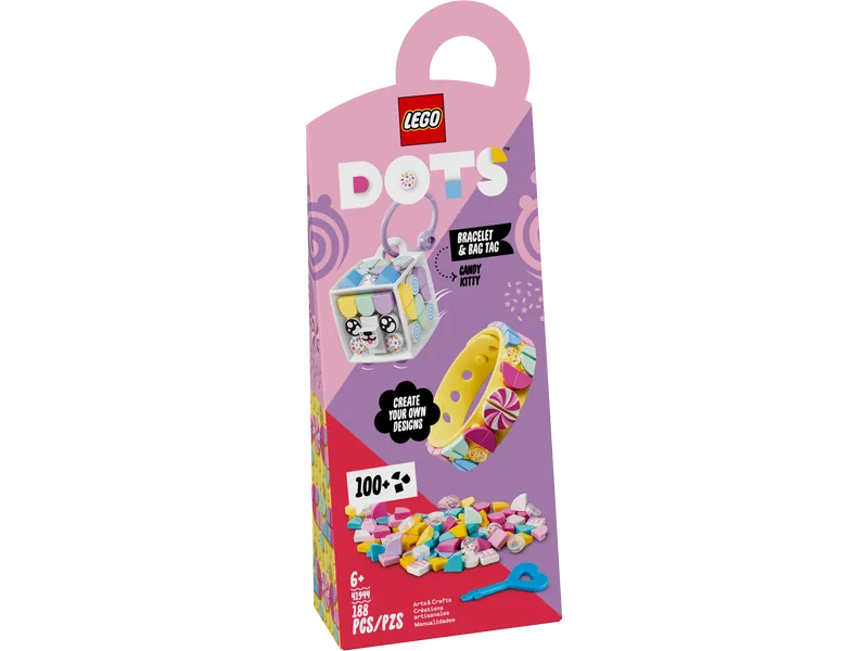 Candy Kitty Bracelet &amp; Bag Tag