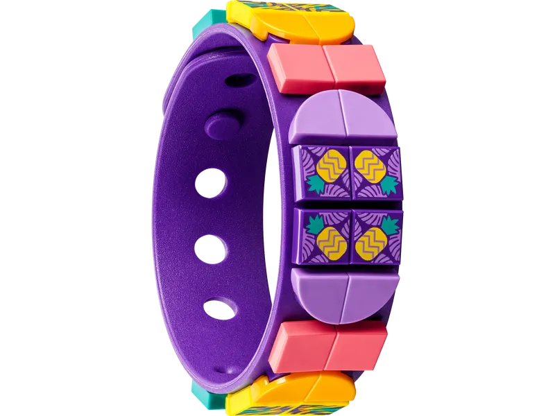 Neon Tiger Bracelet &amp; Bag Tag