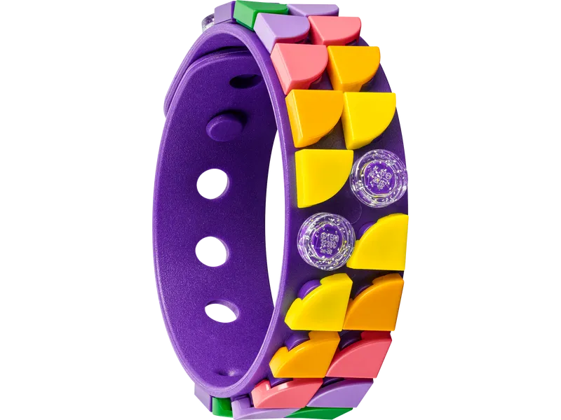 Neon Tiger Bracelet &amp; Bag Tag
