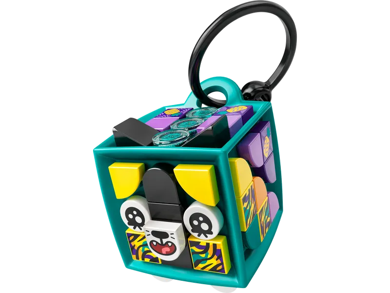 Neon Tiger Bracelet &amp; Bag Tag