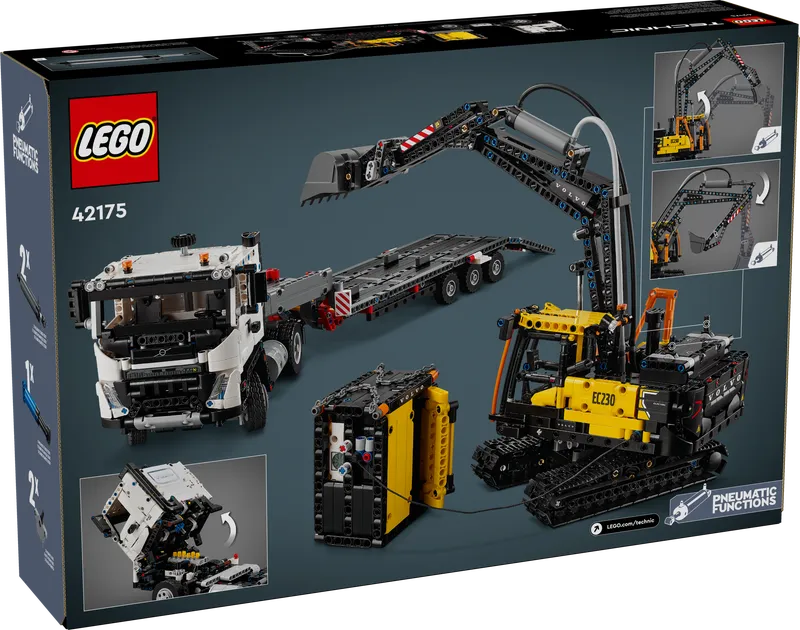 Volvo FMX Truck &amp; EC230 Electric Excavator