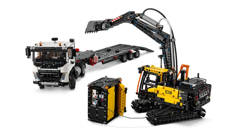 Volvo FMX Truck &amp; EC230 Electric Excavator