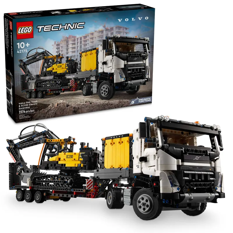 Volvo FMX Truck &amp; EC230 Electric Excavator