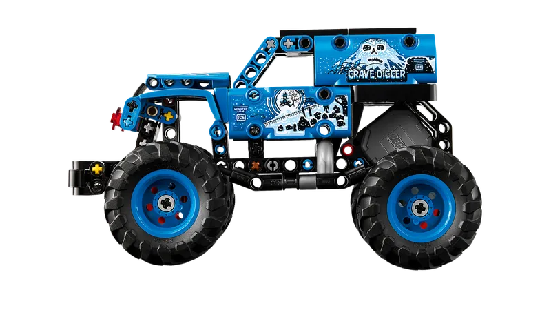 Monster Jam Grave Digger Fire and Ice
