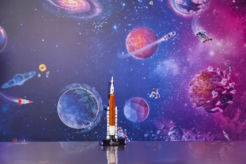 NASA Artemis Space Launch System Rocket