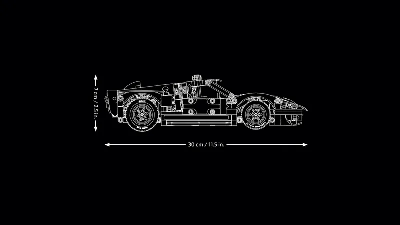 1966 Ford GT40 MKII Race Car