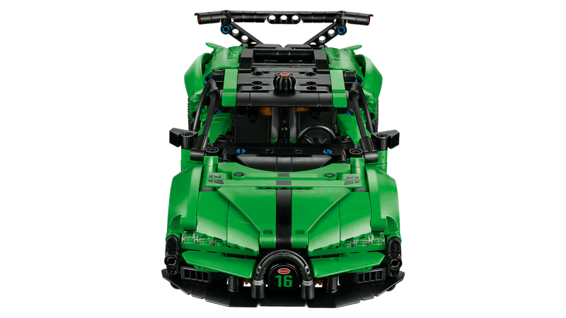 Green Bugatti Chiron Pur Sport Hypercar