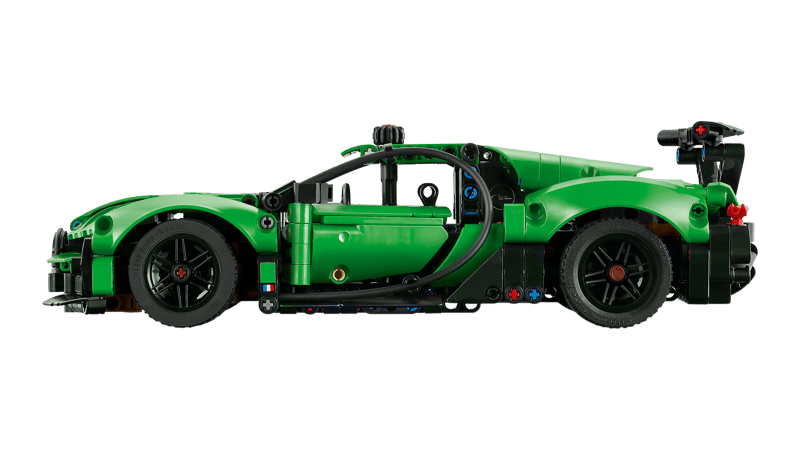 Green Bugatti Chiron Pur Sport Hypercar