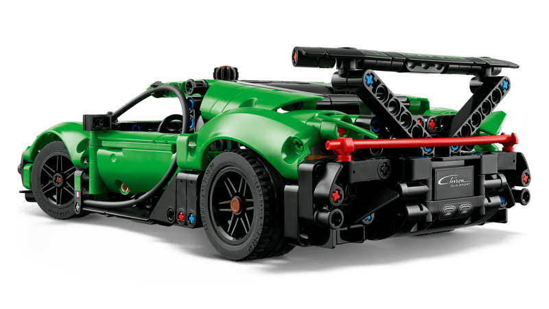 Green Bugatti Chiron Pur Sport Hypercar