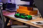 Green Bugatti Chiron Pur Sport Hypercar