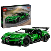 Green Bugatti Chiron Pur Sport Hypercar