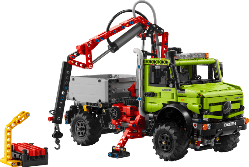 Mercedes-Benz Unimog U 5023 with Crane