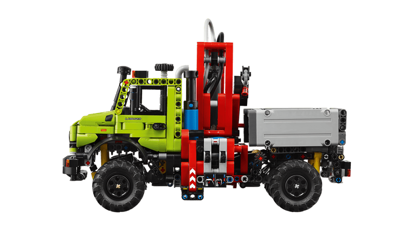Mercedes-Benz Unimog U 5023 with Crane