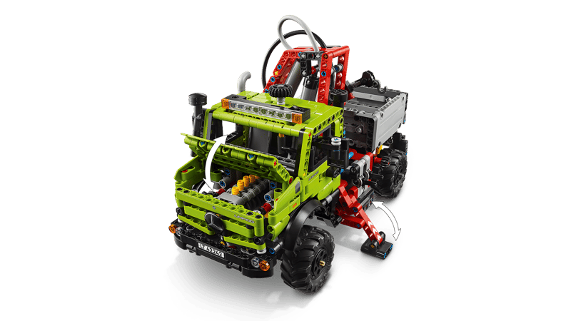 Mercedes-Benz Unimog U 5023 with Crane