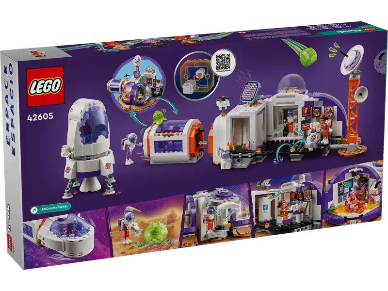 Mars Space Base and Rocket